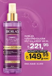 Bioblas Collagen & Keratin Dökülme Karşıtı 200 ml Sıvı Saç Kremi