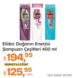Elidor Doğanın Enerjisi Hindistan Cevizi Yağı Şampuan 400 ml