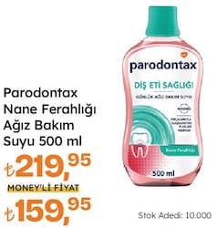 Parodontax Nane Ferahlığı 500 ml Gargara