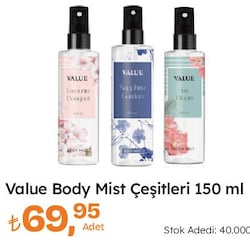 VALUE Iris Bloom Body Mist 150 ml