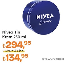 Nivea Creme Nemlendirici Krem 250 ml