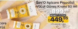 Bee'O Apicare Propolisli Vücut Güneş Kremi 80 ml 