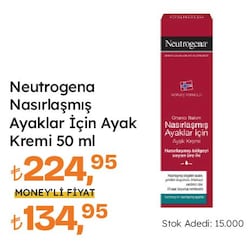 Neutrogena Norveç Formülü Nasırlaşmış Ayaklar İçin Ayak Kremi 50 ml