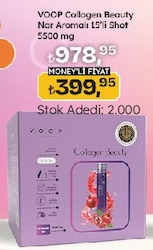 VOOP Collagen Beauty 5500 mg Nar Aromalı 15 Shot x 40 ml