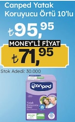 Canped Yatak Koruyucu Örtü 10'lu 