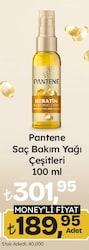 Pantene Pro-V E Vitaminli Keratin Koruyucu Yoğun Onarıcı Saç Bakım Yağı 100 ml