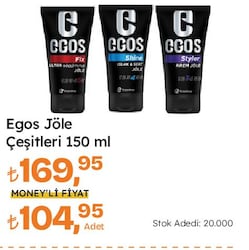 Egos 3 Styler 150 ml Krem Jöle