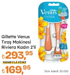 Gillette Venus Riviera Kullan At 2'li Kadın Tıraş Bıçağı