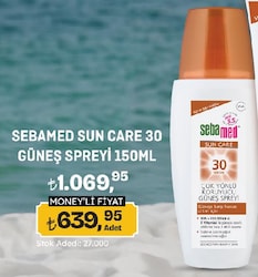 Sebamed Sun Care Çok Yönlü Koruyucu 150 ml 30 Faktör Güneş Spreyi