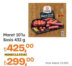 Maret Sosis 10'lu 432 gr