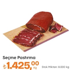 Seçme Pastırma kg 