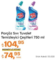 Porçöz Orkide Kokulu Tuvalet Temizleyici Jel 750 ml