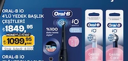 Oral-B iO 4'lü Yedek Başlık Çeşitleri 