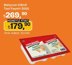 Bahçıvan 500 gr Dilimli Tost Peyniri