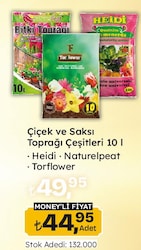 Torflower 10 lt Çiçek Saksı Toprağı