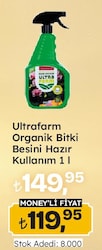 Ultrafarm Organik Bitki Besini Hazır Kullanım 1 l