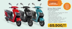 Stmax Metro 5000 Elektrikli Scooter - Zümrüt Yeşili