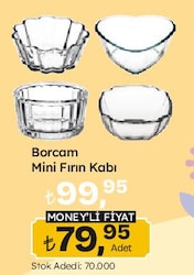 Paşabahçe Borcam Mini Fırın Kabı 