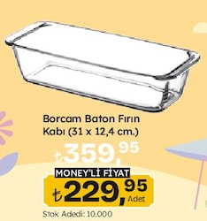 Paşabahçe 59894 Borcam Baton Midi Kek Kalıbı