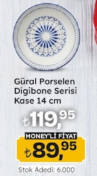 Güral Porselen Digibone Serisi Kase 14 cm 