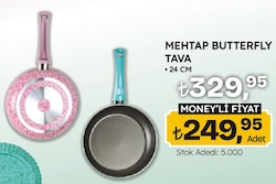 Mehtap Tava Butterfly 24 cm