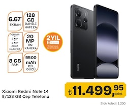 Xiaomi Redmi Note 14 128 GB