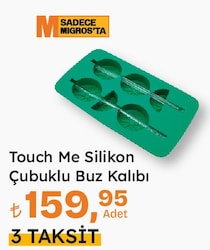 Touch Me Slikon Çubuklu Buz Kalıbı 