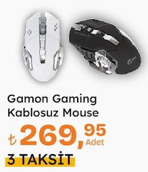 Gamon Gaming Kablosuz Mouse 