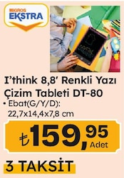 i'think DT-80 8.8' Yazı ve Çizim Tableti