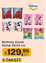 Bestway 98001 23x15 cm Spiderman Desenli Çocuk Deniz Kolluğu