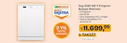 Seg SBM 5020 WE 5 Programlı Bulaşık Makinesi