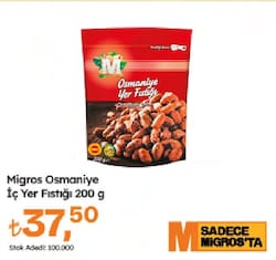 Migros 200 gr Osmaniye Yer Fıstığı