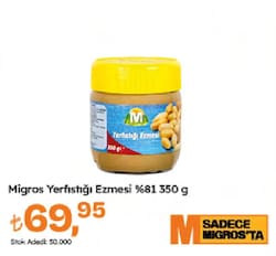 Migros Yerfıstığı Ezmesi 350 gr