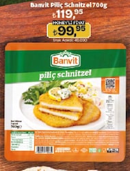 Banvit Piliç Schnitzel Küvet 700 G