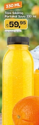 Taze Sıkılmış Portakal Suyu 330 ml