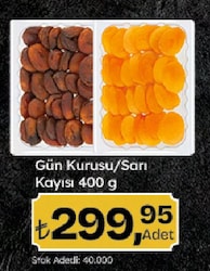 Gün Kurusu/Sarı Kayısı 400 g