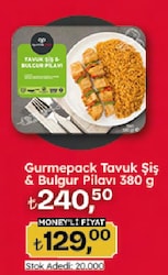 Gurmepack Tavuk Şiş Bulgur Pilavı 380 gr