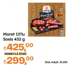 Maret Sosis 10'lu 432 gr