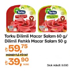 Torku 60 gr Dilimli Salam