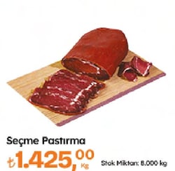 Seçme Pastırma kg 