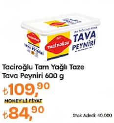 Taciroğlu Tam Yağlı Taze Tava Peyniri 600 G