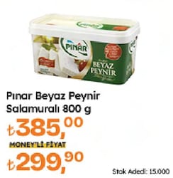 Pınar 800 gr Salamuralı Beyaz Peynir