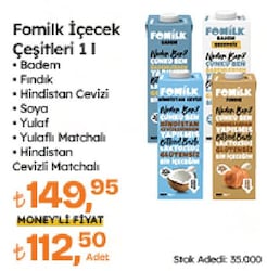 Fomilk 1 lt Badem Süt