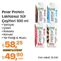Pınar Protein 500 ml Süt