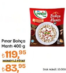 Pınar Bohça Mantı 400 gr