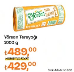 Yörsan Tereyağı 1000 g