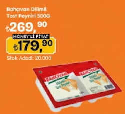 Bahçıvan Dilimli Tost Peyniri 500 g