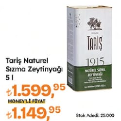 Tariş 1915 Natürel Sızma Zeytinyağı 5 lt
