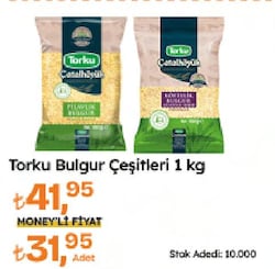 Torku Çatalhöyük Pilavlık Bulgur 1 kg
