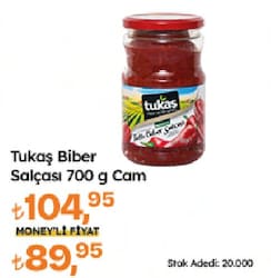 Tukaş 700 gr Tatlı Biber Salçası